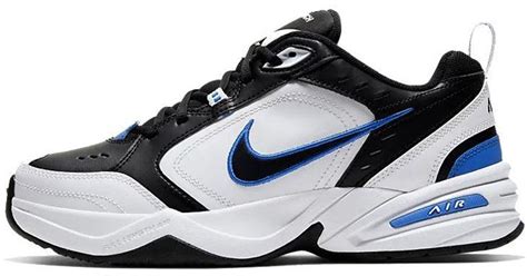 nike air monarch maat 43|air monarch iv black and blue.